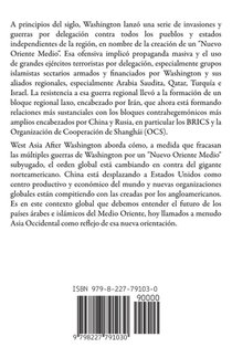 Asia Occidental después de Washington achterzijde