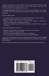Animales Espirituales achterzijde