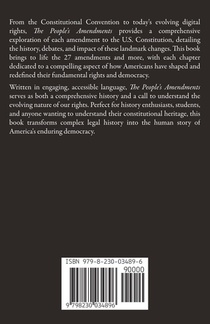 The People's Amendments achterzijde