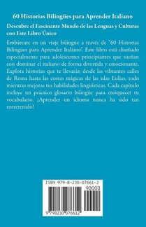 60 Historias Bilingües para Aprender Italiano achterzijde