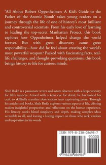 All About Robert Oppenheimer achterzijde