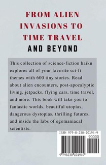 Sci-Fi Haiku achterzijde