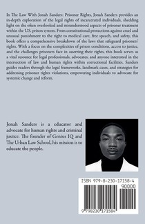 The Law With Jonah Sanders achterzijde