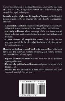 Blood and Glory achterzijde