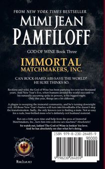 GOD OF WINE achterzijde