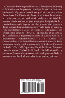 Técnicas Estadísticas para la Ciencia de Datos a través de R. Aprendizaje no Supervisado achterzijde