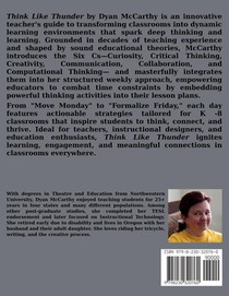 Think Like Thunder achterzijde