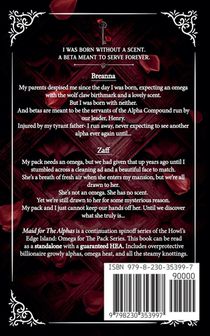 Maid For The Alphas achterzijde