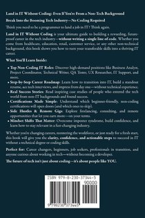 Land in IT Without Coding achterzijde