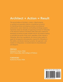 Architect + Action = Result, 2nd Edition achterzijde