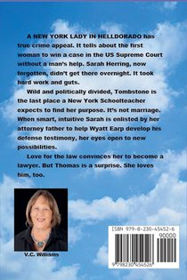 A New York Lady in Helldorado achterzijde