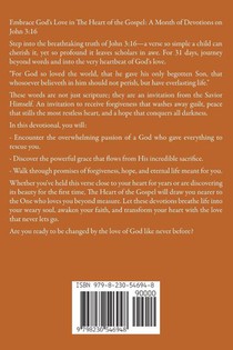 The Heart of the Gospel A Month of Devotions on John 3-16 achterzijde