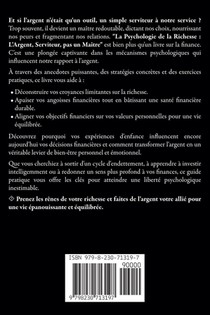 La Psychologie de la Richesse achterzijde