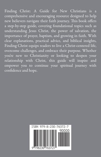 Finding Christ achterzijde