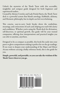 The Little Book of Tarot achterzijde