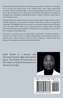 The Law With Jonah Sanders achterzijde