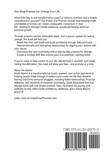 The Power Of A Promise achterzijde