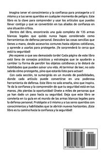 Armas legales para defensa personal. Herramientas sencillas y de gran impacto. achterzijde