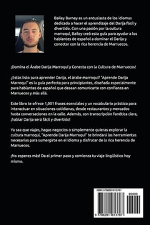 Barney, B: Aprende Darija Marroquí achterzijde
