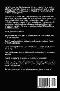 The Architecture of Influence achterzijde