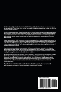 Manto, G: Overcoat and Other Short Stories achterzijde