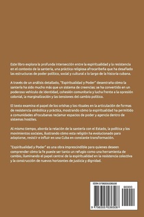 Martinez, J: Espiritualidad y Poder achterzijde