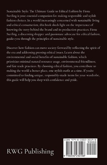 Sustainable Style achterzijde