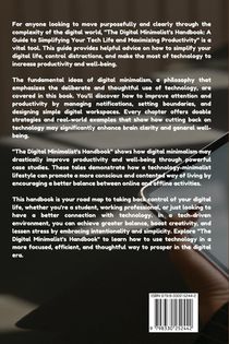 The Digital Minimalist's Handbook achterzijde