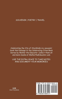 Celebrating the City of Stockholm achterzijde