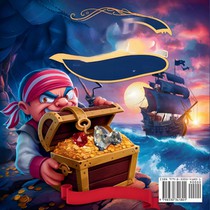 20 Pirate Treasure Bedtime Stories For Kids Age 3 - 8 achterzijde