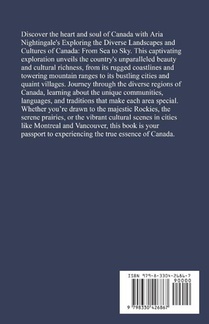 Exploring the Diverse Landscapes and Cultures of Canada achterzijde