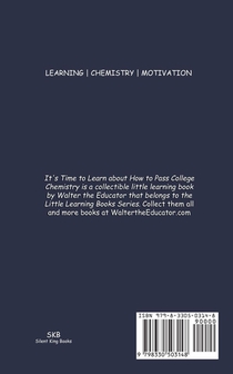 It's Time to Learn about How to Pass College Chemistry achterzijde
