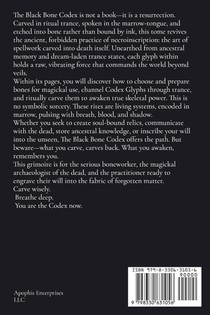 The Black Bone Codex achterzijde