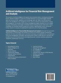 Artificial Intelligence for Financial Risk Management and Analysis achterzijde
