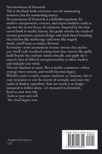 Necronomicon of Networth achterzijde