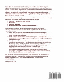 Libro de Matemáticas Para Adultos achterzijde