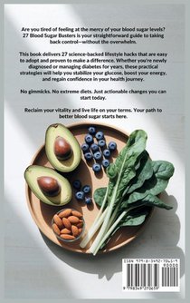 27 Blood Sugar Busters achterzijde