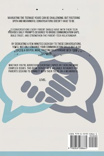 13 Conversations Every Parent Should Have with Their Teen achterzijde