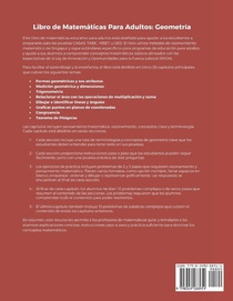 Libro de Matemáticas Para Adultos achterzijde