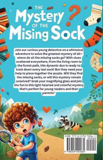 The Mystery of the Missing Sock achterzijde