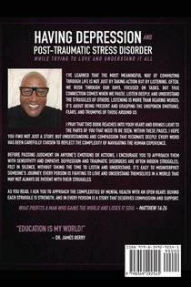 HAVING DEPRESSION & POST TRAUMATIC STRESS DISORDER achterzijde