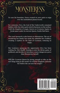 Monsteress (The Crymzon Chronicles Book 1) achterzijde