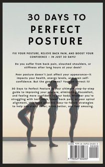 30 Days to Perfect Posture achterzijde