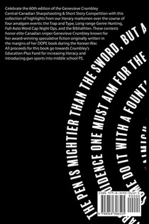 The 2025 Genevieve Crumbley Central-Canadian Sharpshooting and Short Story Competition achterzijde