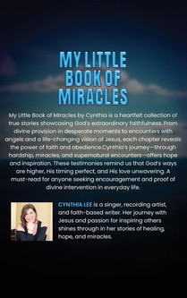 My Little Book of Miracles achterzijde