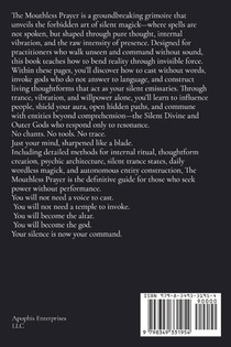 The Mouthless Prayer achterzijde