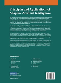 Principles and Applications of Adaptive Artificial Intelligence achterzijde