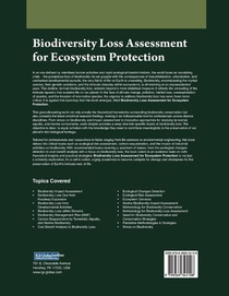 Biodiversity Loss Assessment for Ecosystem Protection achterzijde