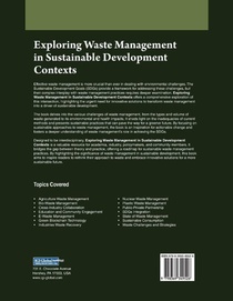 Exploring Waste Management in Sustainable Development Contexts achterzijde