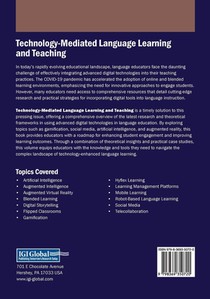 Technology-Mediated Language Learning and Teaching achterzijde